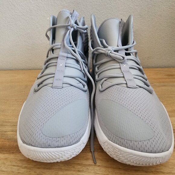 Nike Mens Hyperdunk X TB Basketball Shoes Sneakers AT3866-600 Wolf Grey Size 18 main image 9